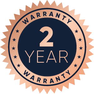 2-Year Warranty